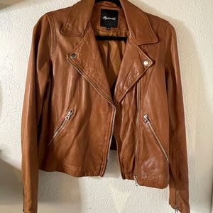 Madewell leather jacket